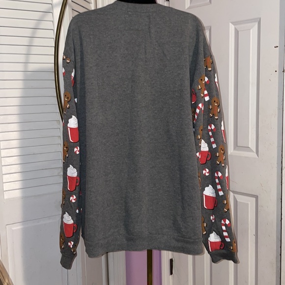 “Working On My Santa Bod” Sweatshirt- Size 2XL - Picture 4 of 8